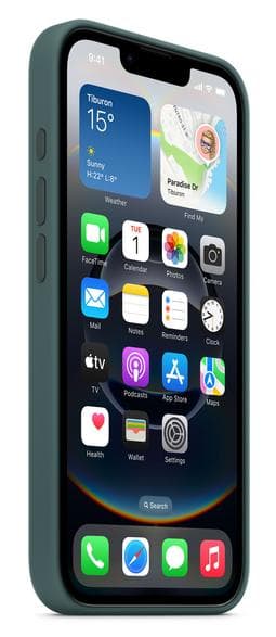 Silikoninen APPLE-kuori iPhone 16e Vuoristojärvi