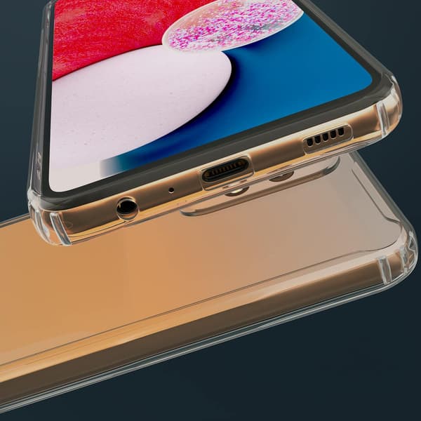 FODRAL TILL SAMSUNG GALAXY A13 4G SILIKONSKYDD BAKSIDA