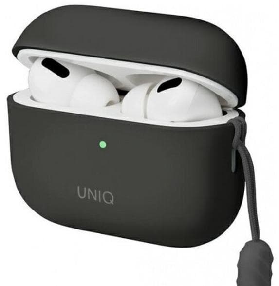 Silikonfodral UNIQ Lino för Apple AirPods Pro 2 Grå