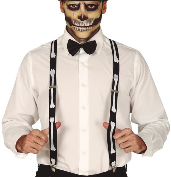 Sort SELE Knogler Skelet Skelet Halloween