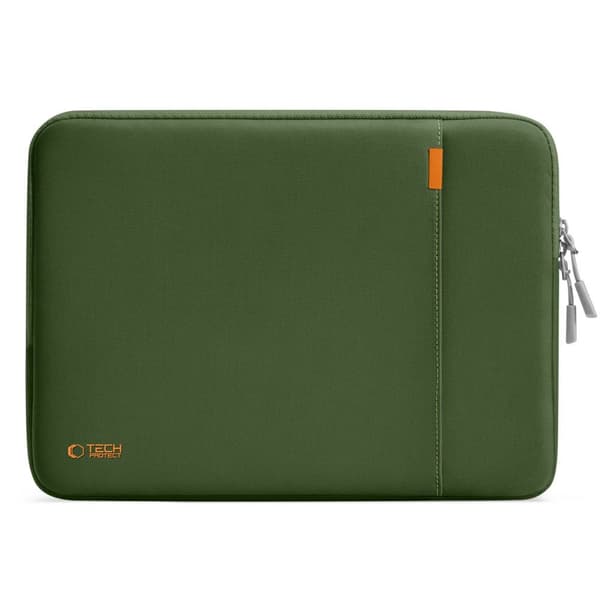 Tech-Protect Defender Laptoptaske 15-16 - Grøn
