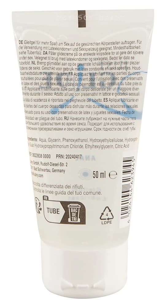 Just Glide - Vattenbaserat analt glidmedel 50 ml