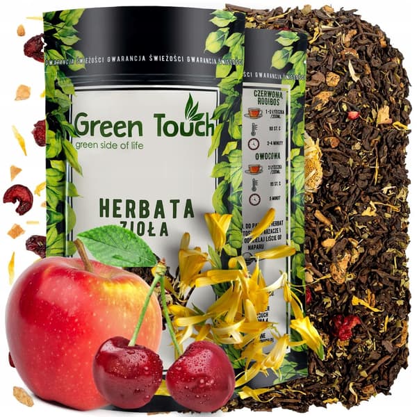 Punainen tee Pu-erh Kunto + Omena 50g ! ! !