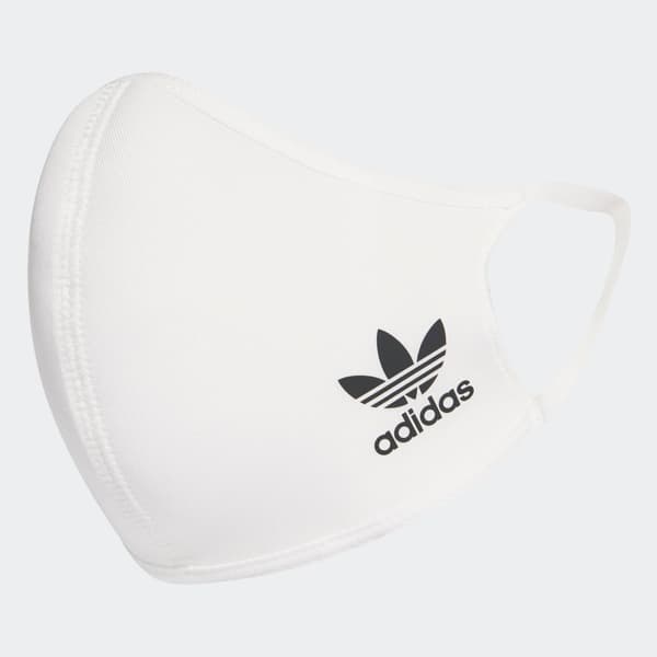 ADIDAS ÅTERANVÄNDBARA LOGOTYPMASKER 3-PACK S