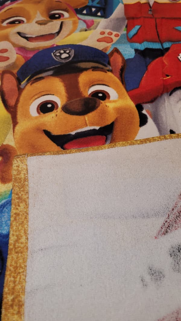 PAW PATROL SKYE BØRNEBAD OG STRANDHÅNDKLÆDE