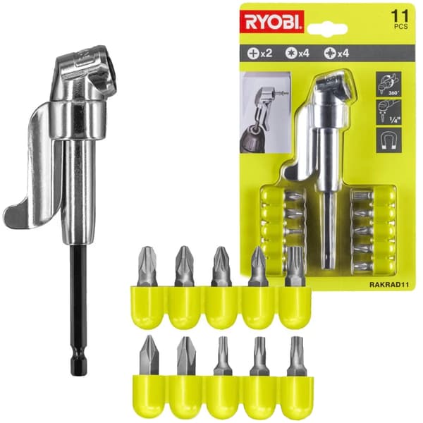 RYOBI Skruetræksæt - 11 stk.