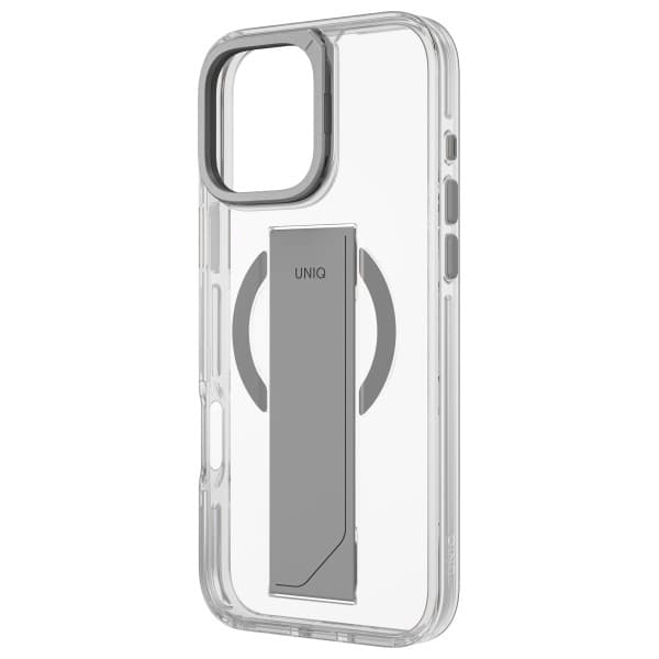 UNIQ Heldro Max iPhone 16 Pro Max 6.9 Magclick Laddningsfodral Klar Lucent