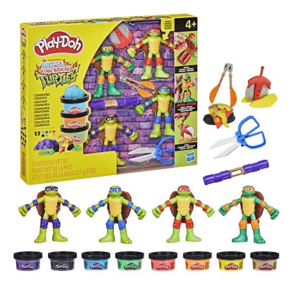 Play-Doh Teenage Mutant Ninja Turtles-set