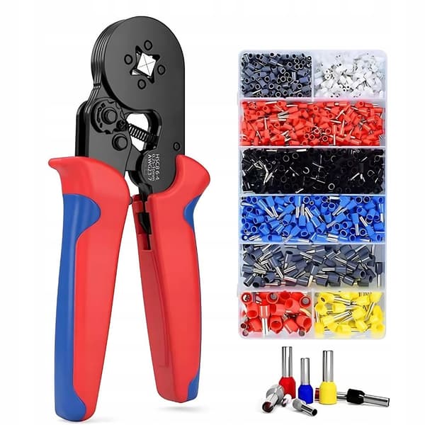 Krimpar för hylsor set 1200 st (40)
