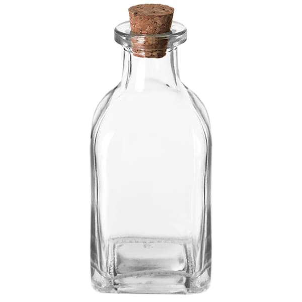 Lasipullo korkkilla 110 ml