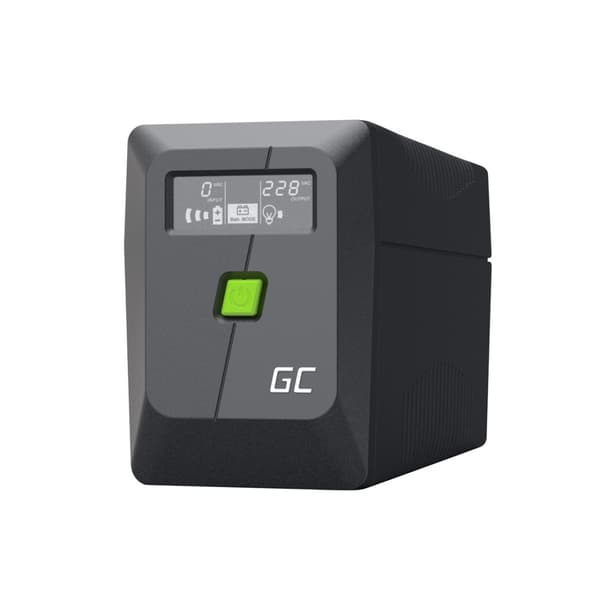 Green Cell UPS POWERPROOF 360W/650VA sort nødstrømforsyning