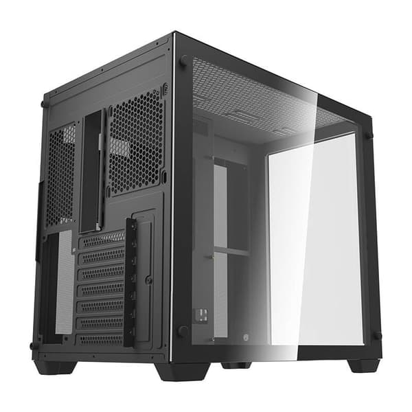 Darkflash C285 tietokoneen kotelo (musta)