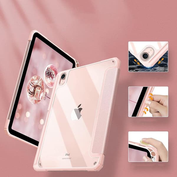 Hard Crystal Case til iPad Air 11 Gen. 6 2024 (blå)