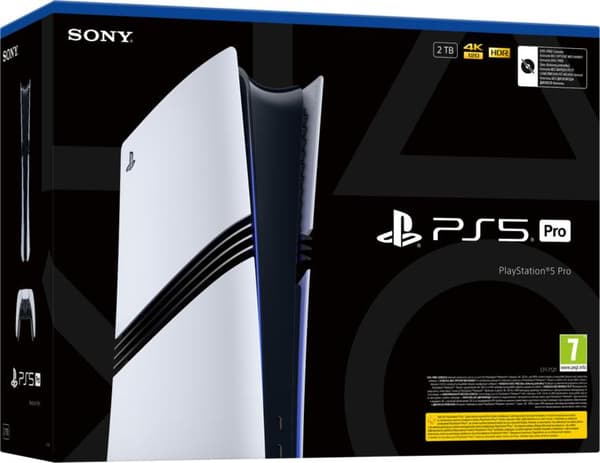 Konsol PLAYSTATION 5 Pro 2TB (CFI-7121) Vit-svart