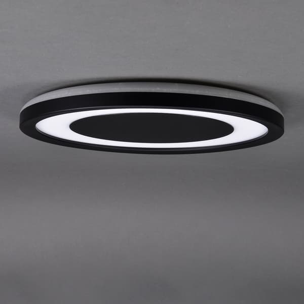 LED loftlampe 15W badeværelsesloftlampe IP44 NEUTRAL 4000K sort