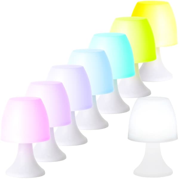 Yövalaisin LED monivärinen 19 cm
