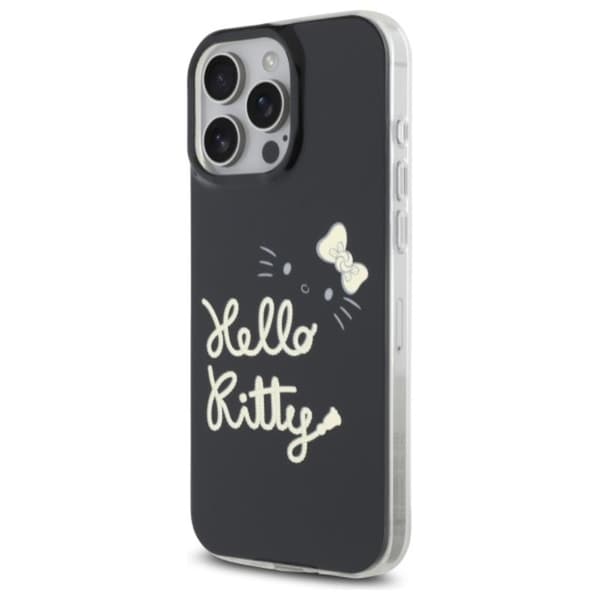 Hello Kitty IML Golden Diva MagSafe - iPhone 16 Pro Max -kotelo (musta)