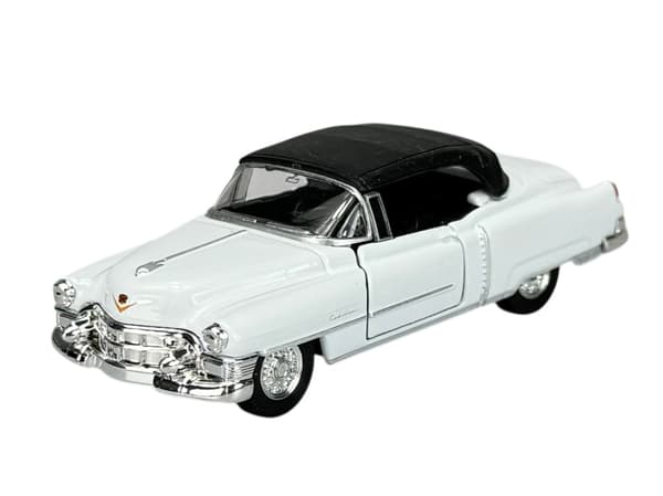 Welly VANHA timer 1953 Cadillac Eldorado valkoinen katolla 1:34 42356