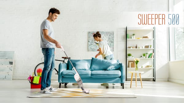 Pystyimuri 2-in-1 johdollinen HEPA Teesa Sweeper 500W