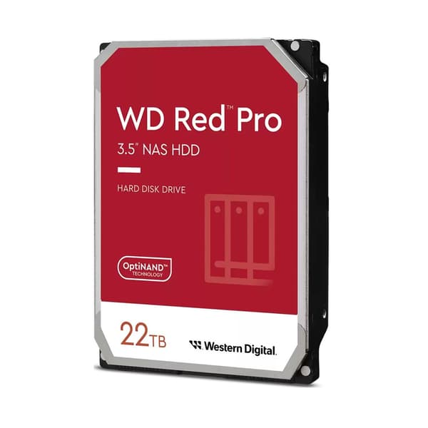 Kiintolevy WD RED 22TB WD221KFGX