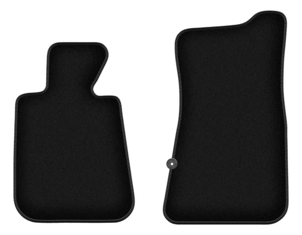 Velour måtter BASIC front til: BMW 3 E30 cabrio (1986-1993)