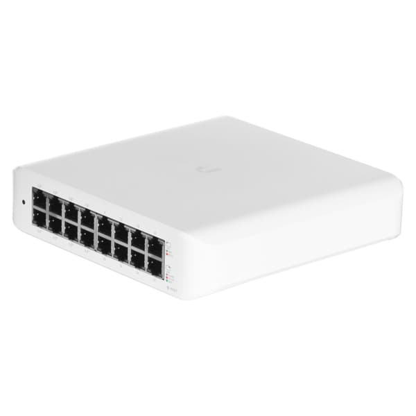 Ubiquiti USW-Lite-16-PoE Switch, 16 porte, 45W, Administreret