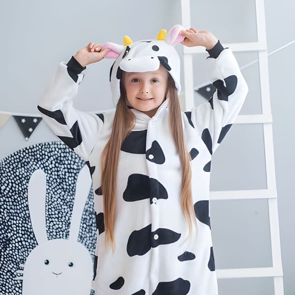 Kigurumi pyjamas kostume til børn, 95-105 cm