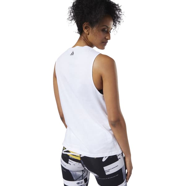 Reebok Dam Ärmlös Träningstopp S