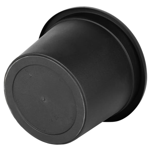 Plastik havepotte sort rund 39 cm