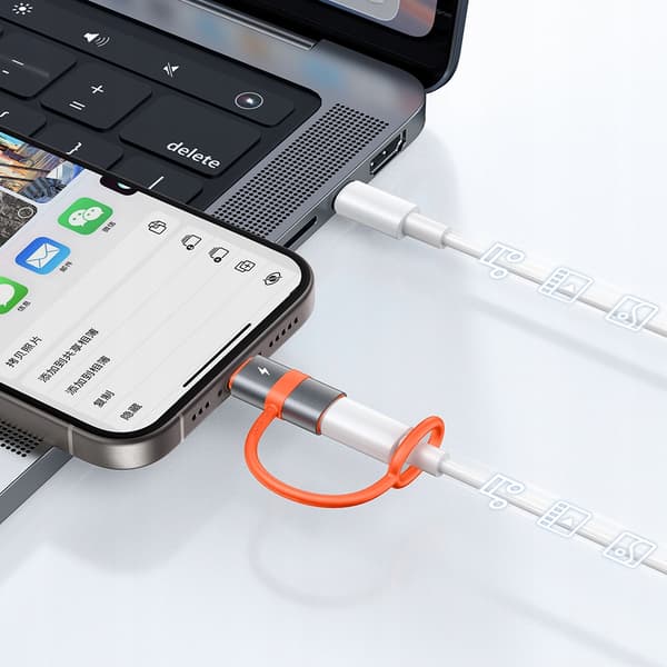 MCDODO ADAPTER USB-C USB TYP C TILL LIGHTNING IPHONE 15 PRO MAX