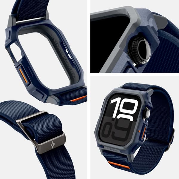 SPIGEN LITE FIT PRO APPLE WATCH 10 (46 MM) MARINEBLÅ