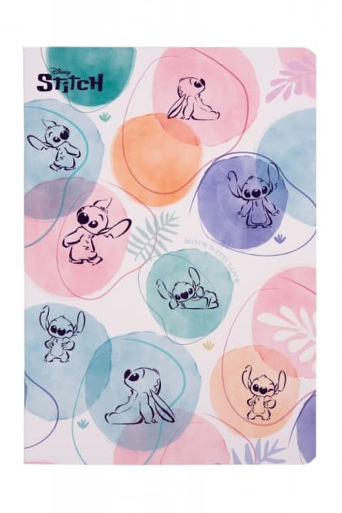 Disney A5 Fashion Notesbog Charming Stitch, en stilfuld notesbogsledsager