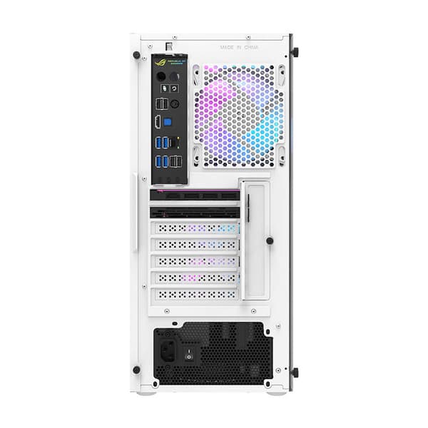Darkflash DK351 Datorchassi (Vit) + 4 RGB-fläktar
