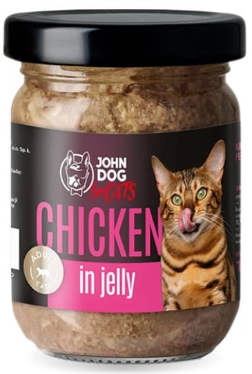 JD för katter | Vuxna | Våtfoder med gelé 100 g - Kycklinggelé 100 g
