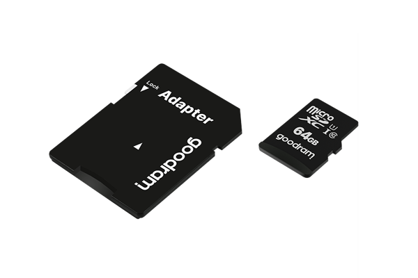 Goodram minneskort microSD 64 GB Class 10 UHS-I SD-adapter
