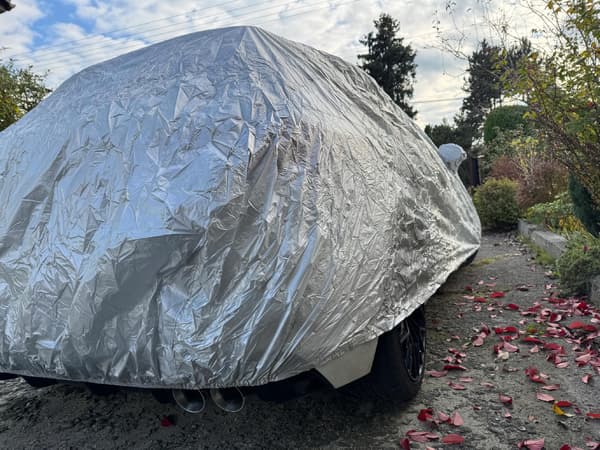 PEVA BILÖVERDRAG VATTENTÄT L - AUDI A3 GOLF CEED I30 HATCHBACK