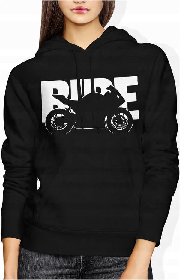 Motorcykelsweatshirt gaveidé