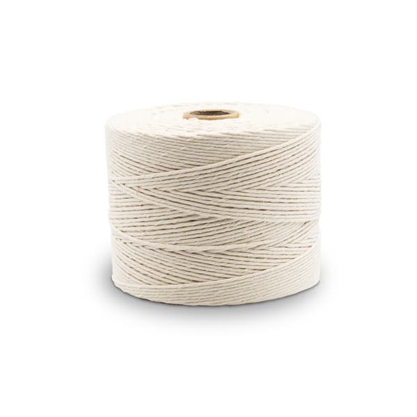 Vita bomullskorvtrådar 500g