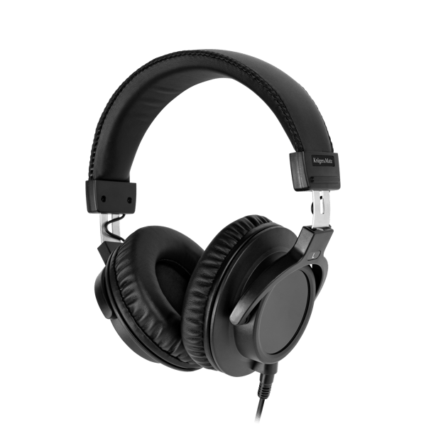 Kruger&Matz DJ studio over-ear-hörlurar, 50 mm, 32 ohm, 98 dB, neodym