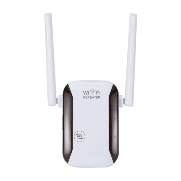 Signalforstærker Wi-Fi Repeater LAN 300Mbps 2 antenner Range Extender rækkevidde
