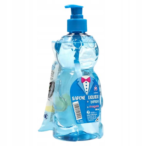 Setablu - Jordgubbshandtvål + GRATIS kroppsvåtservetter 500ml