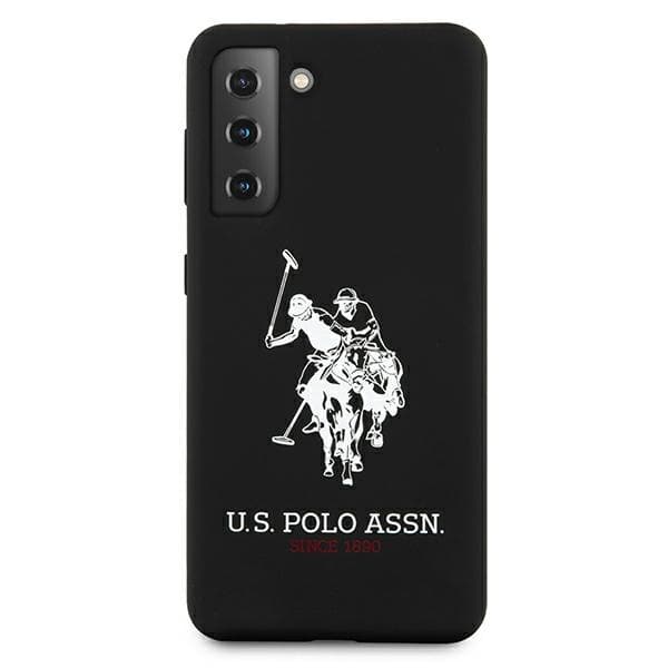 US Polo USHCS21SSLHRBK S21 G991sort/sort silikonelogo