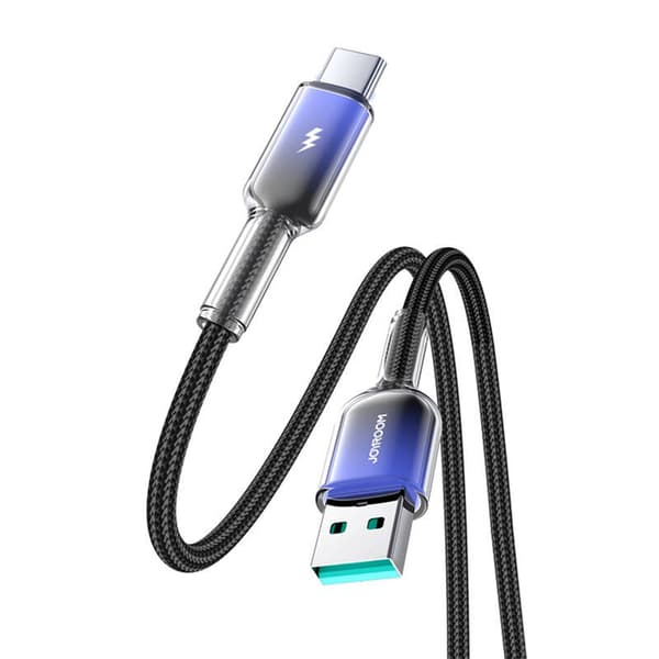 Joyroom S-A42 3A USB-A USB-C-kabel 1,2m svart