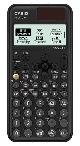 CASIO FX-991CW — videnskabelig lommeregner (menu: EN/DE/IT/FR)