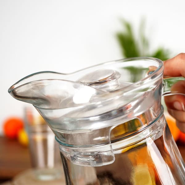 Glaskande med låg 1,4 l