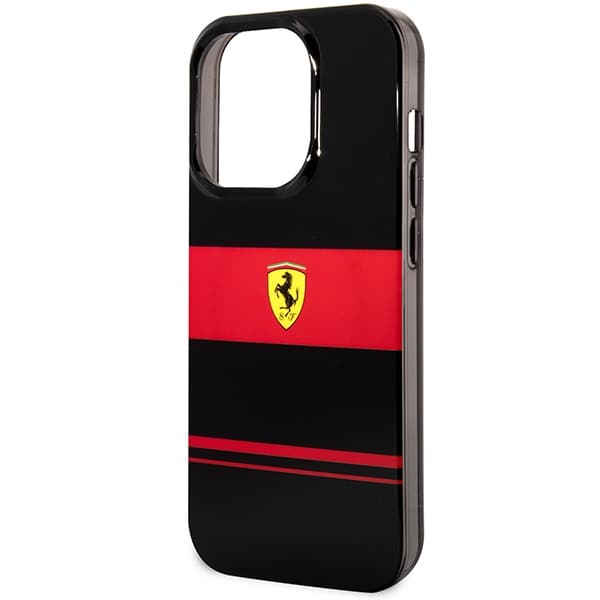 Ferrari FEHMP14XUCOK iPhone 14 Pro Max 6,7" sort/sort hårdt cover IMD Combi Magsafe