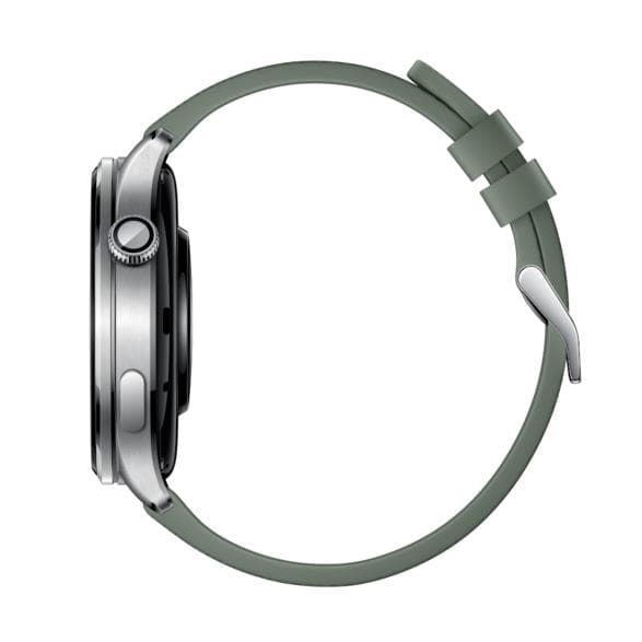 Smartwatch XIAOMI Watch 5 Silver med grön rem
