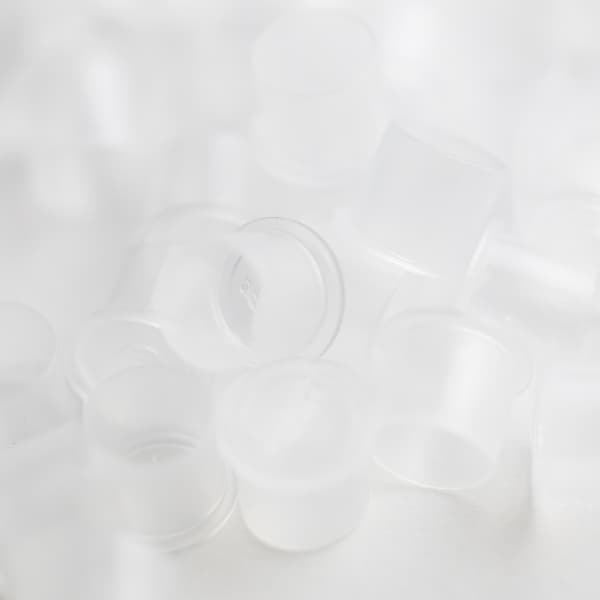 plastik kop til gennemsigtig pigment til permanent makeup