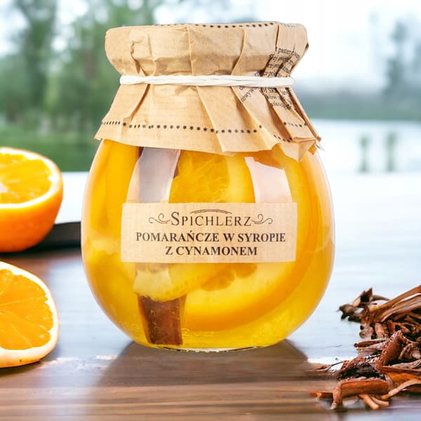 Appelsiinit kanelisiirapissa teetä varten