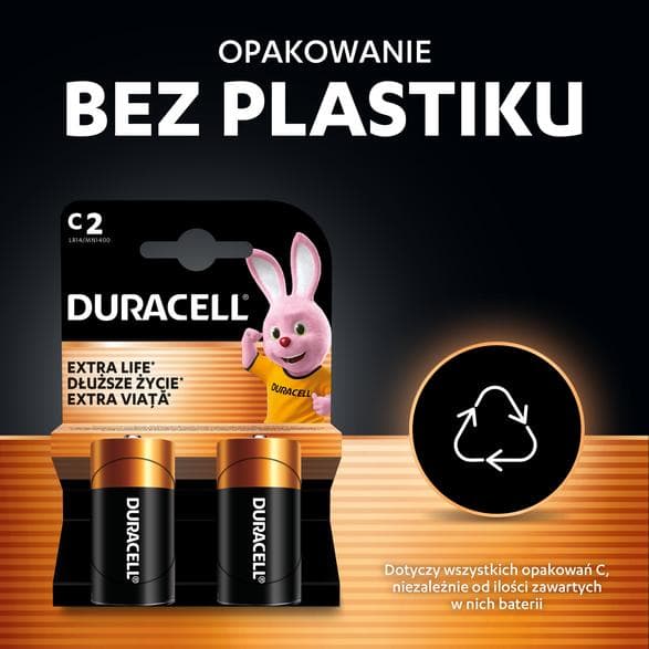 DURACELL BASIC C (2 kpl) alkaliparistoja 1,5 V